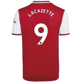 Maillot Arsenal NO.9 Lacazette Domicile 2019 2020 Rouge Pas Cher Maillot Arsenal NO.9 Lacazette Domicile 2019 2020 Rouge Pas Cher