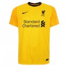 Thailande Maillot Liverpool Exterieur Gardien 2020 2021 Jaune Pas Cher