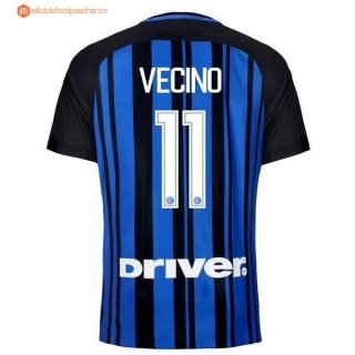 Maillot Inter Domicile Vecino 2017 2018 Pas Cher