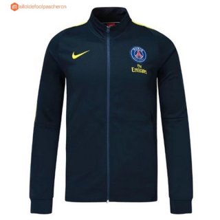 Veste Paris Saint Germain 2017 2018 Bleu Marine Pas Cher