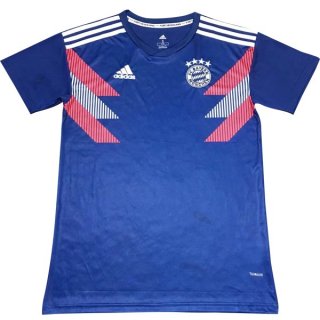 Maillot Entrainement Bayern Munich 2018 2019 Bleu Pas Cher