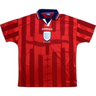 Maillot Angleterre Exterieur Retro 1998 Rouge Pas Cher Maillot Angleterre Exterieur Retro 1998 Rouge Pas Cher
