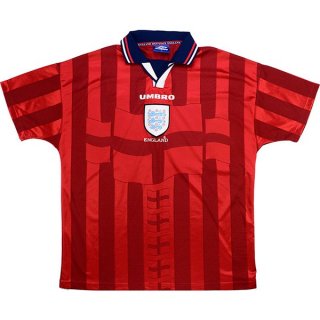 Maillot Angleterre Exterieur Retro 1998 Rouge Pas Cher