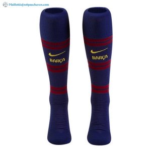 Chaussette Barcelona Domicile 2018 2019 Bleu Pas Cher