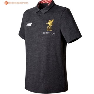 Polo Liverpool 2017 2018 Gris Pas Cher