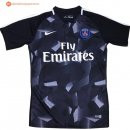 Entrainement Paris Saint Germain 2017 2018 Noir Bleu Pas Cher