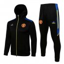 Sweat Shirt Capuche Manchester United 2021 2022 Noir