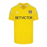 Thailande Maillot Fulham Exterieur 2020 2021 Jaune Pas Cher