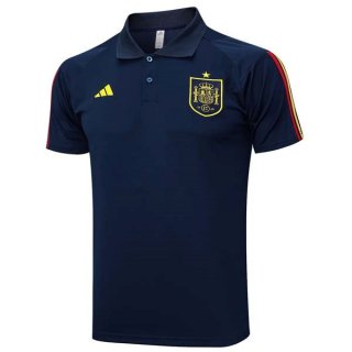 Polo Espagne 2023 2024 Bleu Polo Espagne 2023 2024 Bleu