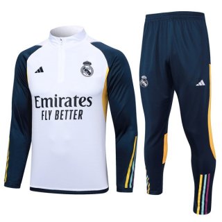 Training Real Madrid 2024 Blanc Bleu Training Real Madrid 2024 Blanc Bleu