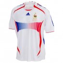 Maillot France Exterieur Retro 2006 Blanc Pas Cher