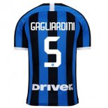 Maillot Inter Milan NO.5 Gagliardini Domicile 2019 2020 Bleu