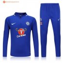 Survetement Chelsea Enfant 2017 2018 Bleu Blanc Pas Cher