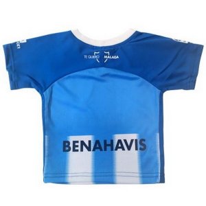 Maillot Málaga Domicile Enfant 2018 2019 Bleu Blanc Pas Cher