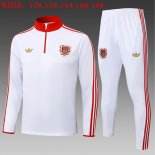 Enfant Sweatshirt Bayern Munich 125th 2025 2026 Blanc 5