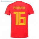 Maillot Espagne Domicile Monreal 2018 Rouge Pas Cher