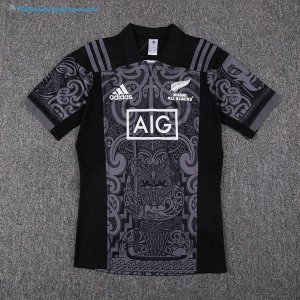 Maillot Rugby All Blacks Maori 2017 2018 Noir Pas Cher
