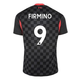 Maillot Liverpool NO.9 Firmino Third 2020 2021 Noir Pas Cher Maillot Liverpool NO.9 Firmino Third 2020 2021 Noir Pas Cher
