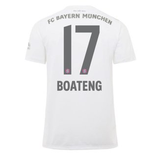 Maillot Bayern Munich NO.17 Boateng Exterieur 2019 2020 Blanc Pas Cher Maillot Bayern Munich NO.17 Boateng Exterieur 2019 2020 Blanc Pas Cher