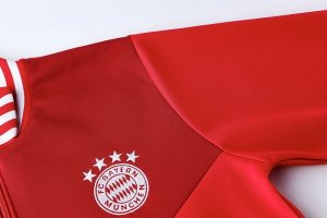 Survetement Bayern Munich 2018 2019 Rouge Bleu Pas Cher