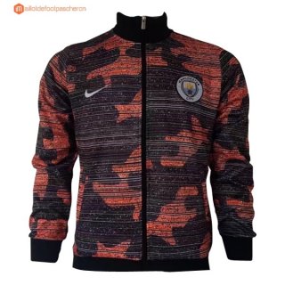 Veste Manchester City 2017 2018 Orange Pas Cher Veste Manchester City 2017 2018 Orange Pas Cher