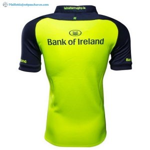 Maillot Rugby Leinster Exterieur 2017 2018 Noir Vert Pas Cher