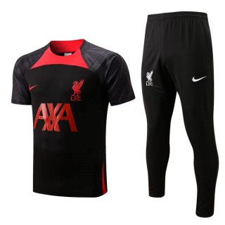 Maillot Liverpool Ensemble Complet 2022 2023 Noir Maillot Liverpool Ensemble Complet 2022 2023 Noir