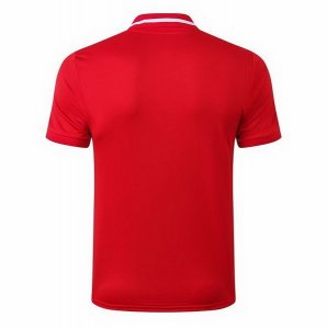 Polo Arsenal 2019 2020 Rouge Gris Pas Cher