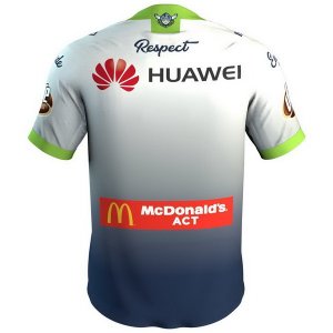 Maillot Canberra Raiders Third 2018 Blanc Bleu Pas Cher