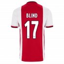 Maillot Ajax Domicile Blind 2019 2020 Rouge Pas Cher