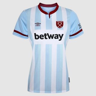 Maillot West Ham United Exterieur Femme 2021 2022 Pas Cher