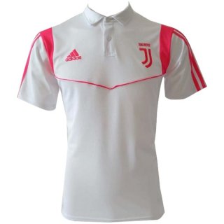 Polo Juventus 2019 2020 Blanc Rose Pas Cher