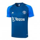 Maillot Entrainement Manchester United 2024 Bleu