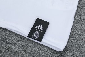 Entrainement Real Madrid Ensemble Complet 2019 2020 Blanc Bleu Pas Cher