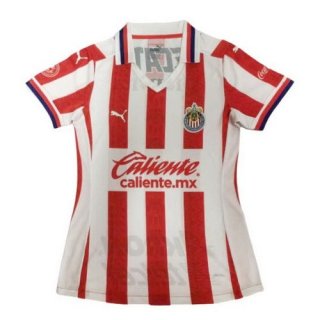 Maillot Guadalajara Domicile Femme 2020 2021 Rouge Pas Cher