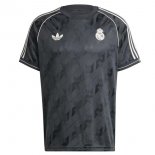 Thailande Maillot Real Madrid Cotton 2025 2026 Gris