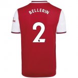 Maillot Arsenal NO.2 Bellerin Domicile 2019 2020 Rouge Pas Cher