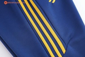 Survetement Juventus 2017 2018 Jaune Bleu Pas Cher