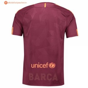 Thailande Maillot Barcelona Third 2017 2018 Pas Cher