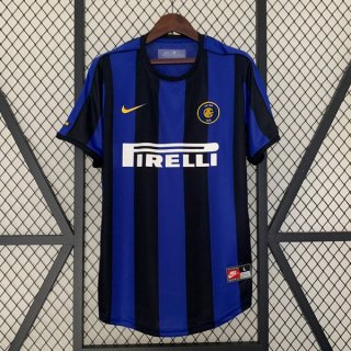 Thailande Maillot Inter Milan Domicile Retro 1999 2000 Thailande Maillot Inter Milan Domicile Retro 1999 2000
