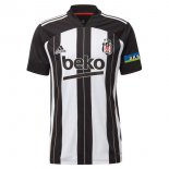 Thailande Maillot Besiktas Exterieur 2020 2021 Noir Blanc Pas Cher