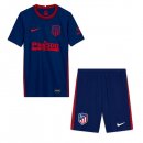 Maillot Atlético de Madrid Exterieur Enfant 2020 2021 Bleu Pas Cher