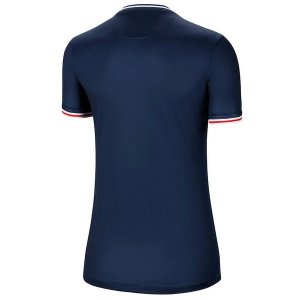 Maillot Paris Saint Germain Domicile Femme 2020 2021 Bleu Pas Cher