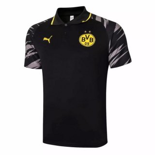 Polo Borussia Dortmund 2020 2021 Noir Pas Cher Polo Borussia Dortmund 2020 2021 Noir Pas Cher