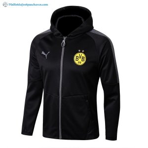 Survetement Borussia Dortmund 2017 2018 Noir Jaune Pas Cher