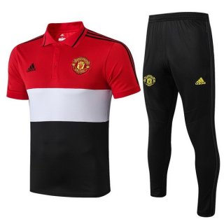 Polo Manchester United Ensemble Complet 2019 2020 Rouge Blanc Noir Pas Cher Polo Manchester United Ensemble Complet 2019 2020 Rouge Blanc Noir Pas Cher