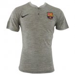 Polo Barcelona 2018 2019 Gris Pas Cher