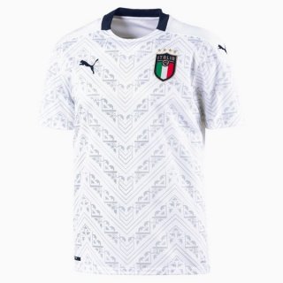 Thailande Maillot Italie Exterieur 2020 Blanc Pas Cher