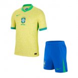 Maillot Brésil Domicile Enfant 2024