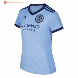 Maillot New York City Femme Domicile 2017 2018 Pas Cher